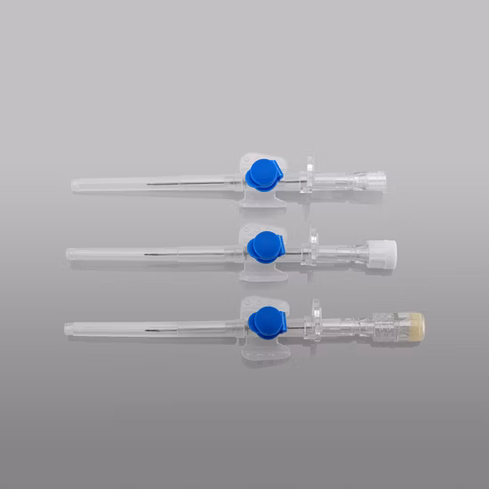 Catéter intravenoso del catéter de la cánula de los materiales consumibles médicos IV con el puerto de inyección 18g/20g/22g/24G
